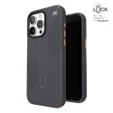 Speck Presidio2 Grip ClickLock & MagSafe - Etui iPhone 15 Pro Max (Charcoal Grey / Cool Bronze)
