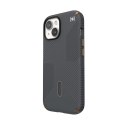 Speck Presidio2 Grip ClickLock & MagSafe - Etui iPhone 15 / iPhone 14 / iPhone 13 (Charcoal Grey / Cool Bronze)