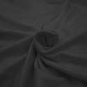 Prześcieradło jersey elastan z gumką BLACK/CZARNY/220x200x30