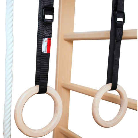 Akcesoria do ćwiczeń w kolorze naturalnego drewna BenchK A 204