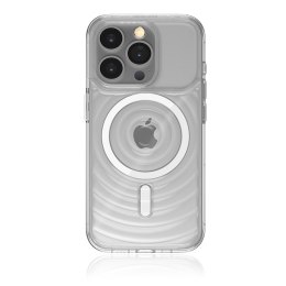 STM Reawaken Ripple MagSafe - Etui antystresowe iPhone 15 (Clear)