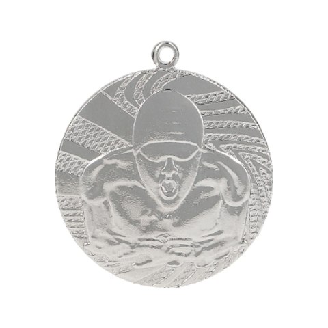Medal Srebrny - Pływanie - Medal Stalowy