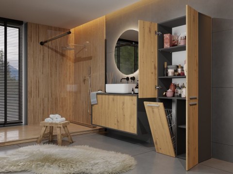 SŁUPEK ŁAZ. NEL ANT/ART 1 KOSZ DRZWI DŁUGIE KPL