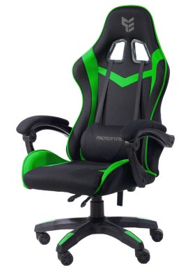 Fotel obrotowy gamingowy HERO GREEN FABRIC