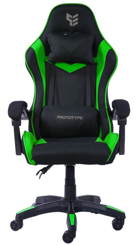 Fotel obrotowy gamingowy HERO GREEN FABRIC