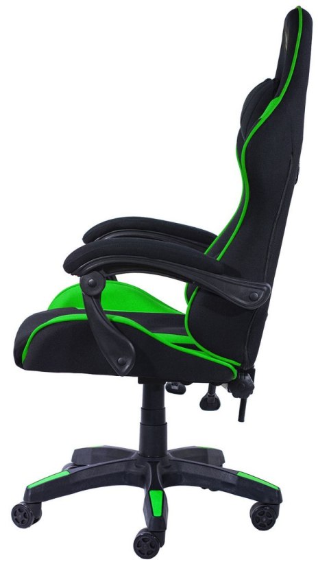 Fotel obrotowy gamingowy HERO GREEN FABRIC