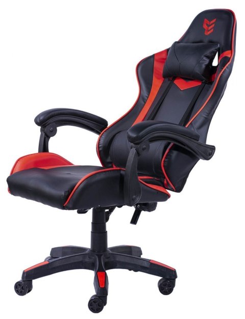 Fotel obrotowy gamingowy HERO RED PU