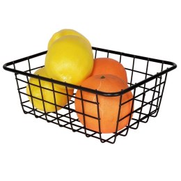 KOSZYK NA OWOCE WARZYWA CZARNY KOSZ PATERA MISKA LOFT