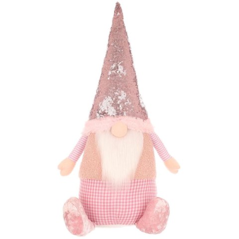 SKRZAT DEKORACYJNY Z CEKINAMI 50CM RÓŻOWY