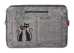 Organizer filcowy do torebki Czarne Koty