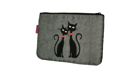 Kosmetyczka SOLO - CZARNE KOTY