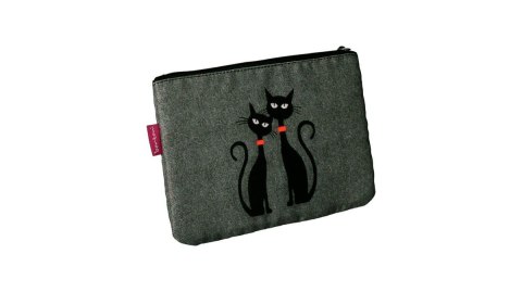 Kosmetyczka SOLO - CZARNE KOTY