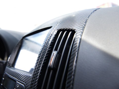 Folia rolka carbon 4D czarna 1,52x30m