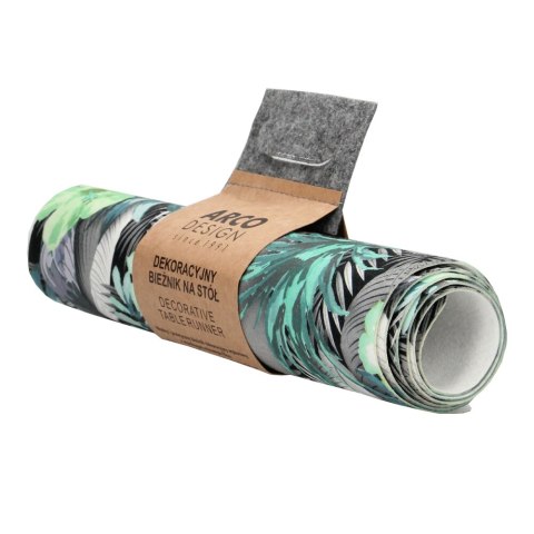 Bieżnik na stół LAMBADA GREEN 95x33 cm