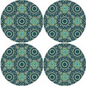Zestaw podkładek na stół okrągłych 4D - ANAIS