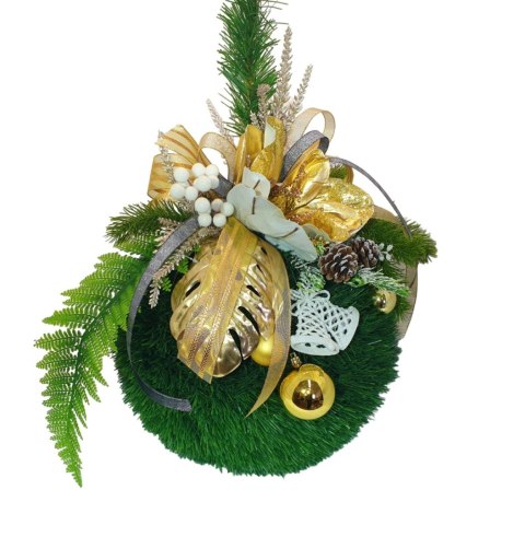 STROIK ŚIĄTECZNY JABŁKO KULA XXL DO ZAWIESZENIA UNIKAT