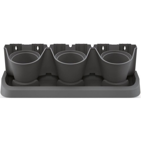 KWIETNIK OGRÓD WERTYKALNY STOJĄCY ANTRACYT