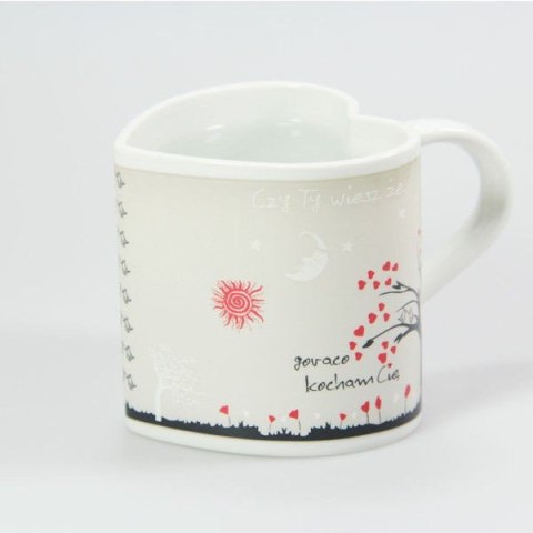 Uczuciowy kubek SERCE