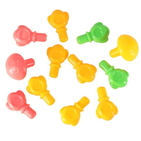 Jeżyk sensoryczny edukacyjny montessori wyjmowane kolce niebieski