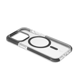 Cellularline Tetra Force Strong Guard Mag - Etui iPhone 15 Pro MagSafe z powłoką MICROBAN (przezroczysty)