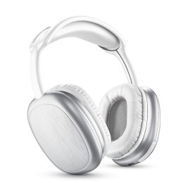 Music Sound MAXI2 - Bezprzewodowe słuchawki nauszne Bluetooth V5.0 (biały)