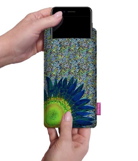 Etui na smartfon BLUE FLOWER
