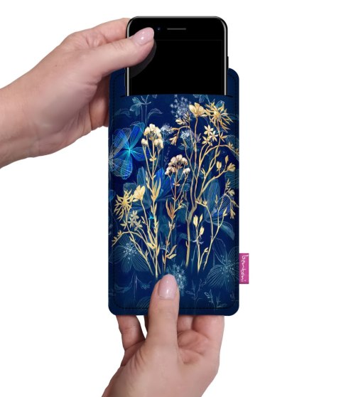 Etui na smartfon antracyt MIDNIGHT