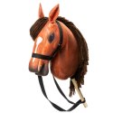 Skippi Hobby Horse z kantarem - bursztyn - A3 HH - prezent na dzień dziecka