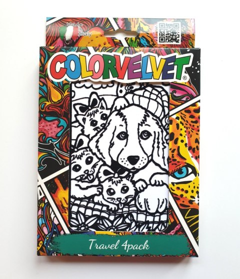 Welwetowy Zestaw na Podróż Dla Dzieci