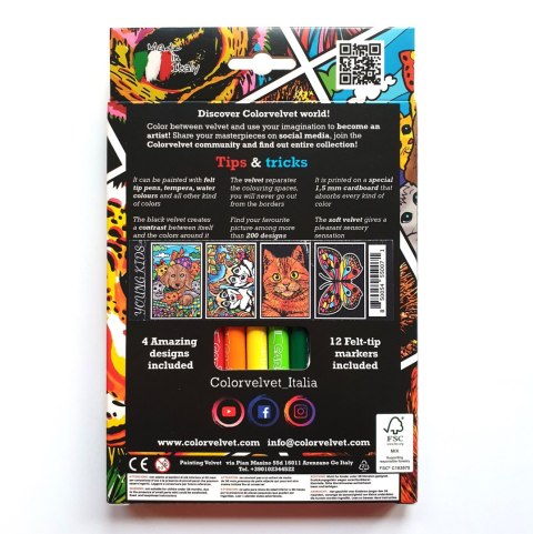 Welwetowy Zestaw na Podróż Dla Dzieci