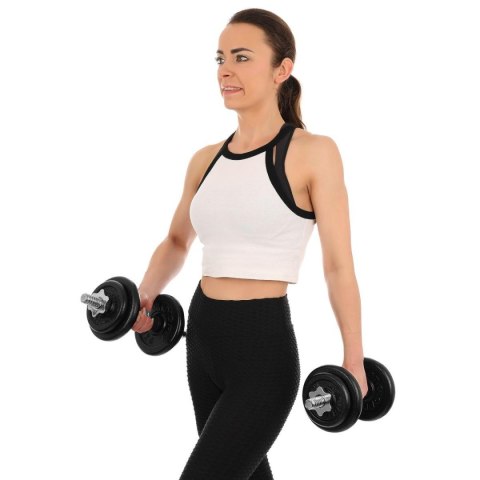 HANTLA ŻELIWNA 19 KG ( 2x9.5 KG ) WALIZKA EB FIT