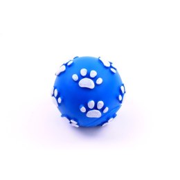 CHICO Zabawka piłka w łapki 8 cm niebieska