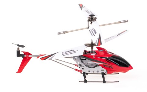 Helikopter zdalnie sterowany na pilota RC SYMA S107H 2.4GHz RTF czerwony