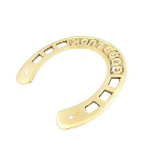 Podkowa szczęścia mosiężna 15cm - HS1