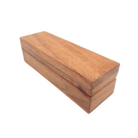 Kości do gry w podłużnym pudełku drewnianym - DNU-006