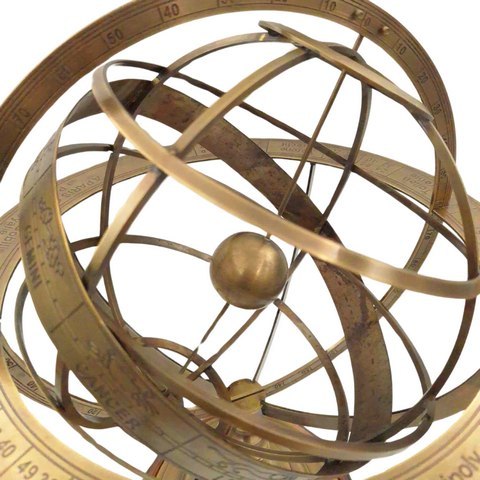 Wielkie Astrolabium Mosiężne - AML141