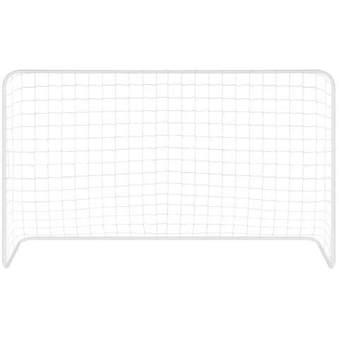 BRAMKA DO PIŁKI NOŻNEJ ENERO Z SIATKĄ 182x122x61CM BIAŁA