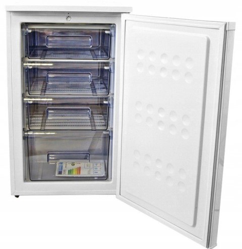Zamrażarka Szufladowa Sigma BD-100 88L | Klasa F | 4 Szuflady | Cicha 41dB | Regulacja Temperatury | Biała