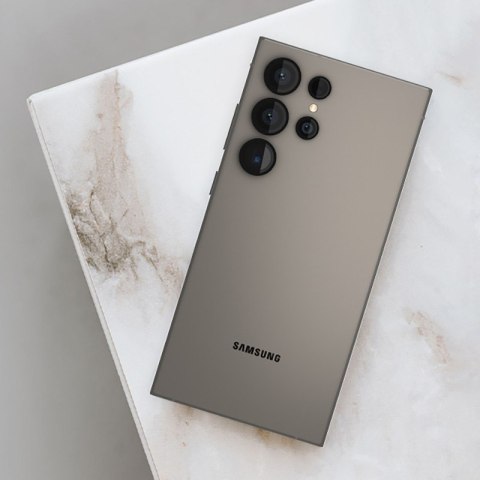 Case-Mate Aluminum Ring Lens Protector - Szkło ochronne na obiektyw aparatu Samsung Galaxy S24 Ultra (Black)