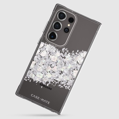 Case-Mate Karat - Etui Samsung Galaxy S24 Ultra zdobione masą perłową (A Touch of Pearl)