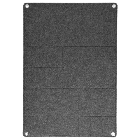 Organizer antracyt IRISES 45x65 cm