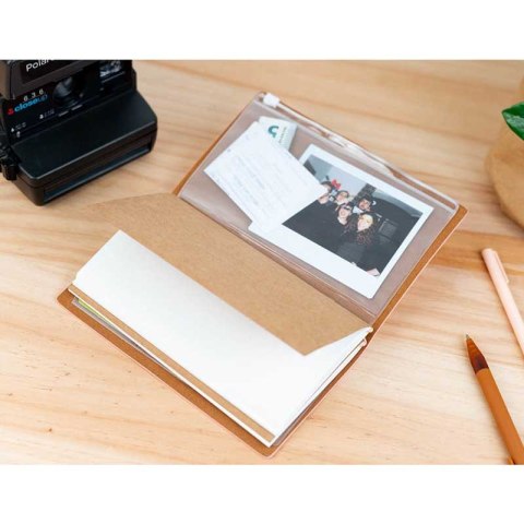 Pusheen - Skórzany notatnik podróżny B6 (Różowy)