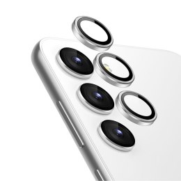 Crong Lens Ring - Szkło hartowane na obiektyw aparatu Samsung Galaxy S24 (przezroczysty)
