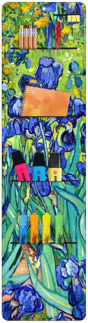 Organizer ścienny IRISES 25x95 cm