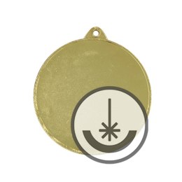 Medal grawerowany laserem- RMI