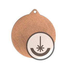 Medal grawerowany laserem- RMI