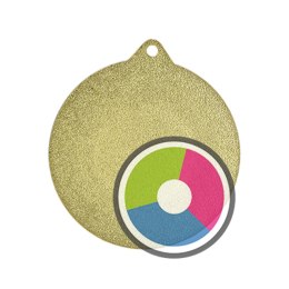 Medal z nadrukiem luxor jet