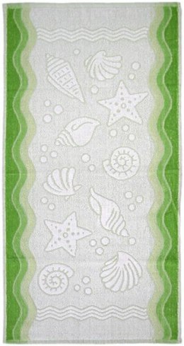 Ręcznik Flora Ocean 40x60 zielony bawełniany frotte 380 g/m2 Greno