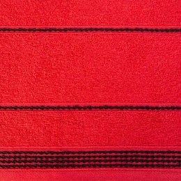 Ręcznik Mira 30x50 czerwony 13 frotte 500 g/m2 Eurofirany