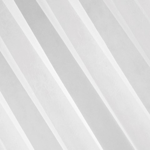 Firana 300x250 Lucy biała gotowa na przelotkach z lekkiej przewiewnej tkaniny Eurofirany